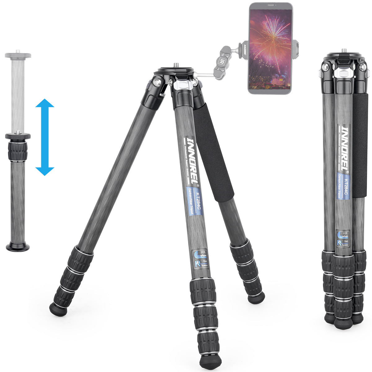 Used Carbon Fiber Travel Tripod INNOREL KT284C(Only Europe has inventory)