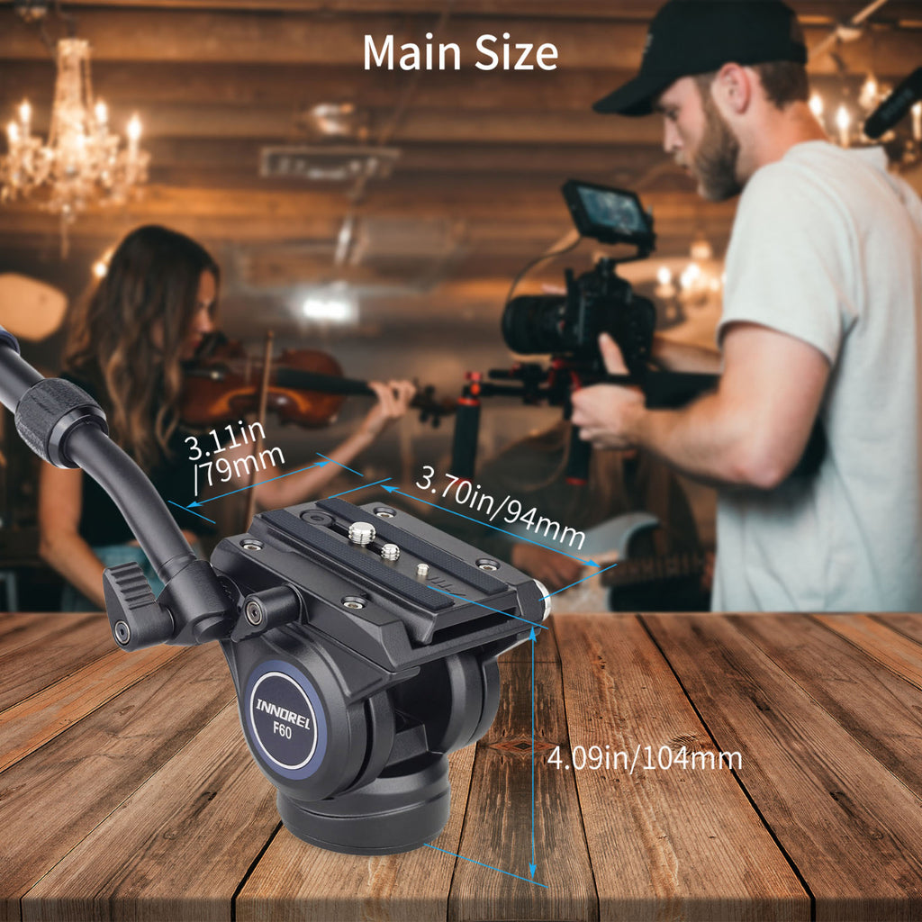 Used INNOREL F60/F80 Video Fluid Panoramic Head