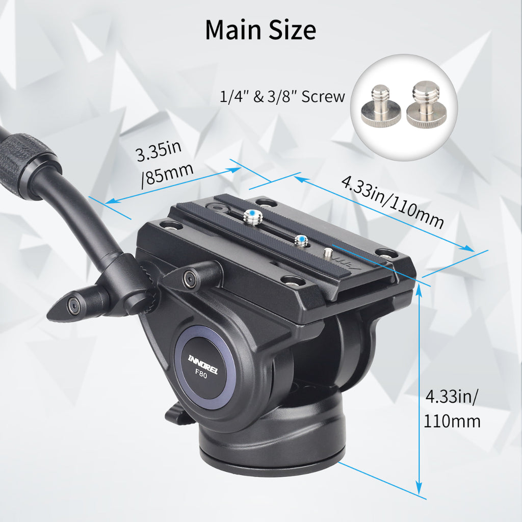 Used INNOREL F80 Video Fluid Panoramic Head(Only Austrilia has inventory)