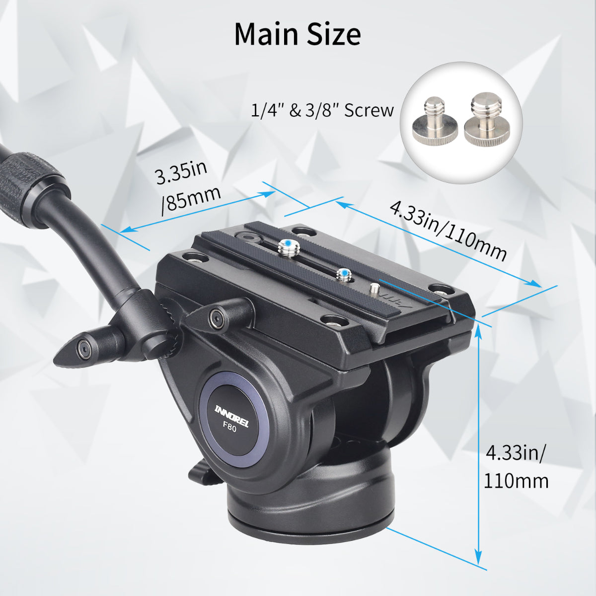 Used INNOREL F80 Video Fluid Panoramic Head(Only Austrilia has inventory)