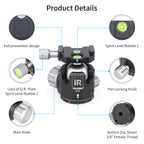 Used INNOREL N36 Low Profile Panoramic Tripod Ball Head (Only Europe has inventory)