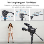 Used Professional Video Travel Monopod Kit-INNOREL VM70K+F60(Only the Europe has inventory)