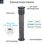 Technical diagram of an external center column with labeled parts and specifications.