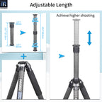 Tripod with adjustable length feature and INNOREZ branding