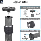 Used Universal 10 Layers Carbon Fiber Tripod Center Column INNOREL ER402C(Only Europe has inventory)
