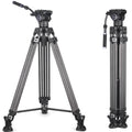 Europe Used VF80C Professional Carbon Fiber Video Tripod