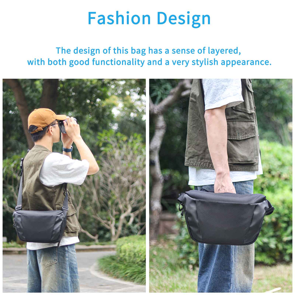 INNOREL CB0621 DSLR Travel Waterproof Camera Sling Bag(Only Canada has inventory)