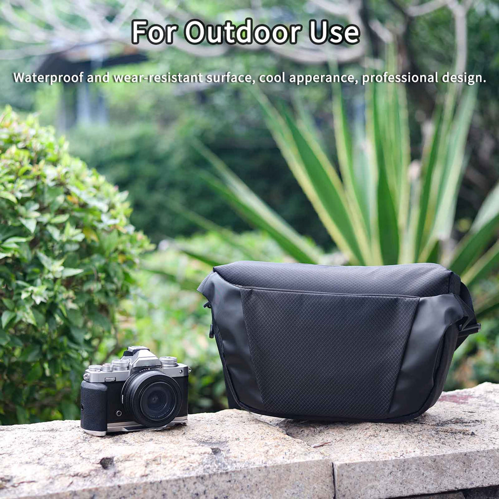INNOREL CB0621 DSLR Travel Waterproof Camera Sling Bag(Only Canada has inventory)