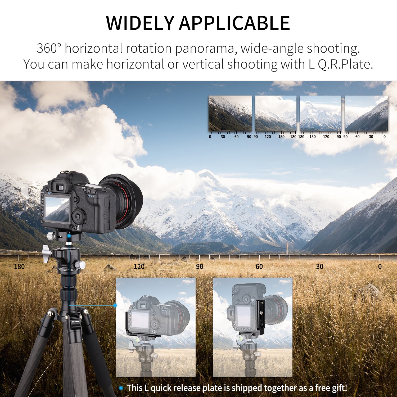 Europe Used Low Profile Tripod Ball Head INNOREL E34/E40