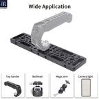 INNOREL CP2005 cheese plate compatible with top handle ballhead magic arm camera light