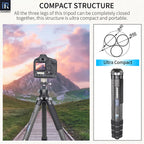 Treppiede per fotocamera in fibra di carbonio usato 40mm Tubo INNOREL KT404C (Solo gli USA hanno disponibilità)