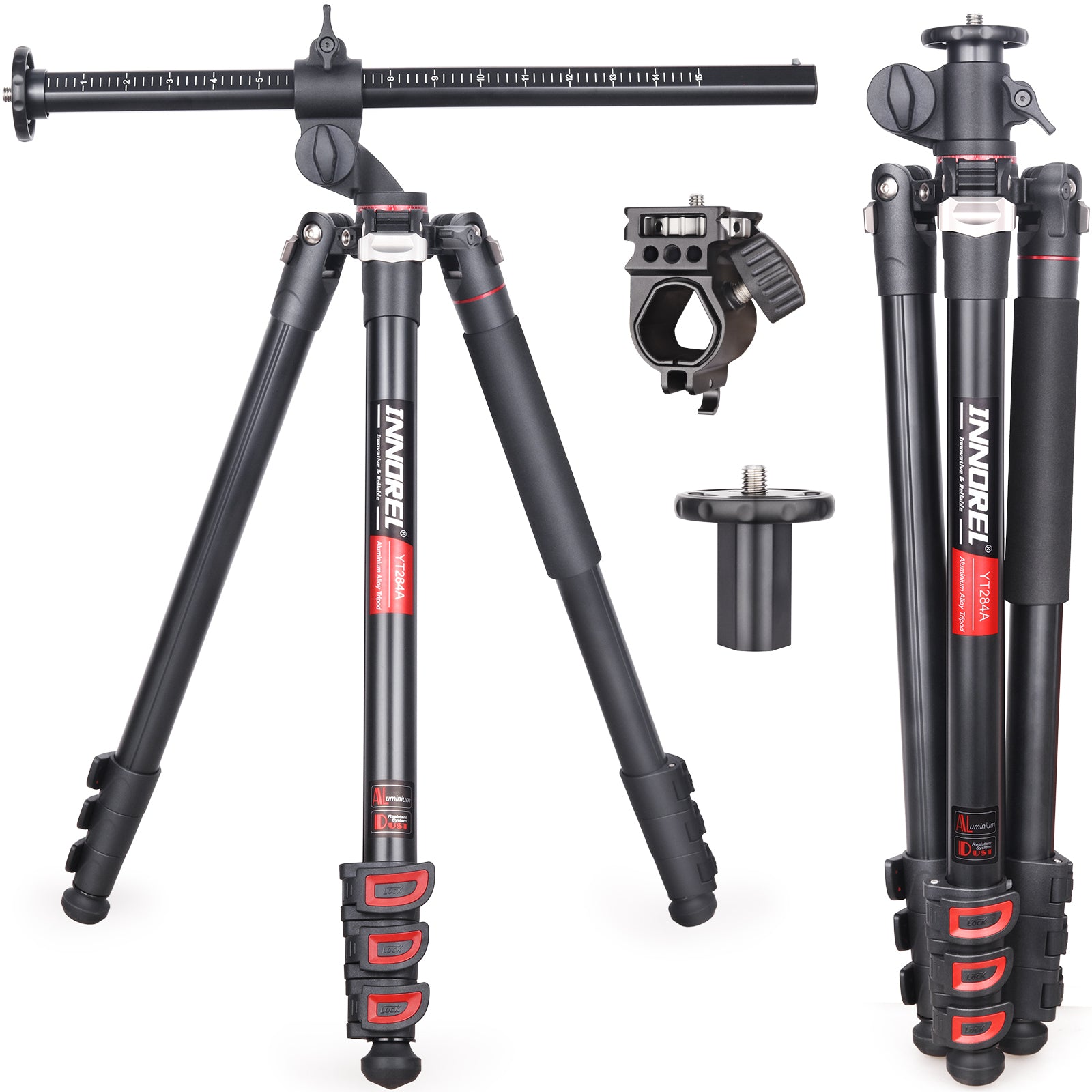Europe Used Aluminum Alloy Horizontal Tripod INNOREL YT284A