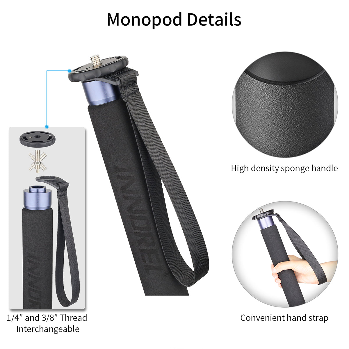 Australia Used Carbon Fiber Video Monopod-INNOREL VM75CK(Twist Lock)