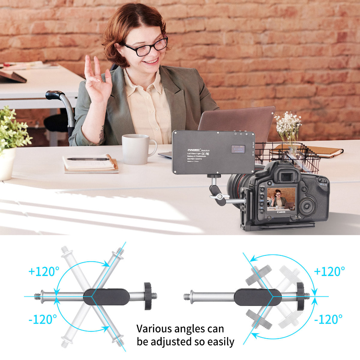 innorel magic arm Various angles can be adjusted so easily
