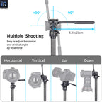 INNOREL F10 Mini Pan Metal Camera Tripod Fluid Head Rotation-angle
