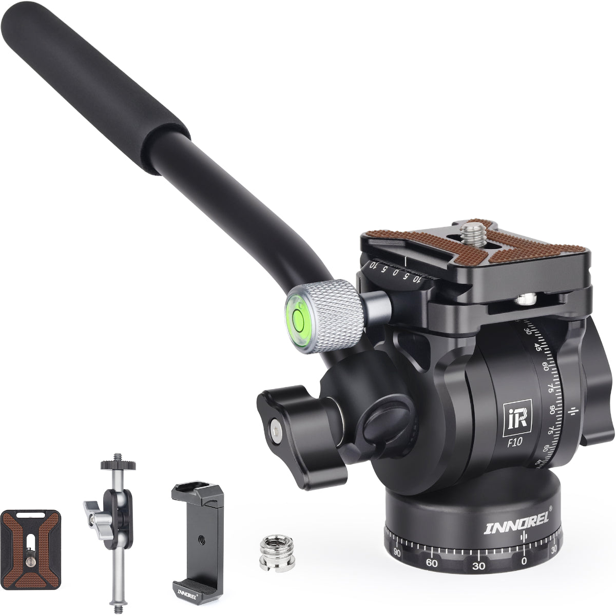 Mini Pan Metal Camera Tripod Fluid Head F10