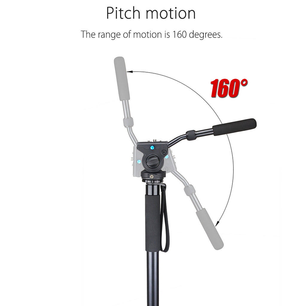 The pitch angle of H60 is as high as 160 degrees