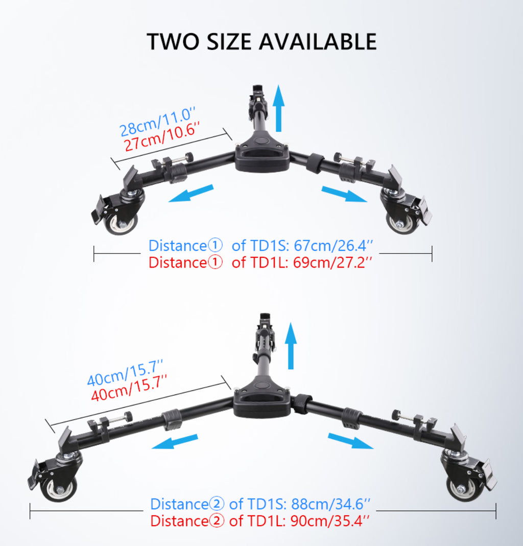 The max unfolded distance between the two wheels is 90cm