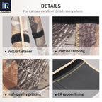 INNOREL TS40M tripod leg covers details include velcro fastener precise tailoring high quality printing CR rubber lining