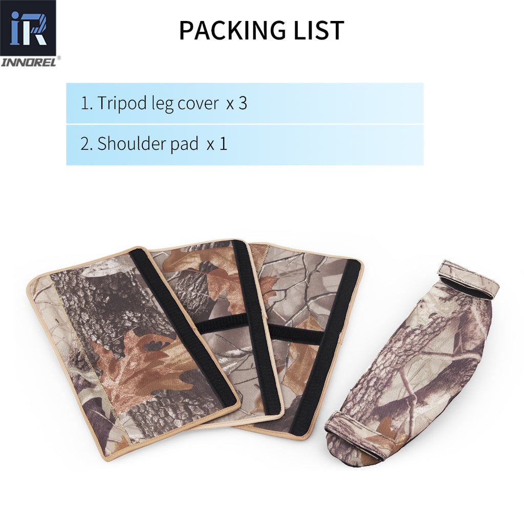 INNOREL TS40M  package including 3 tripod leg covers TS40M shoulder pad